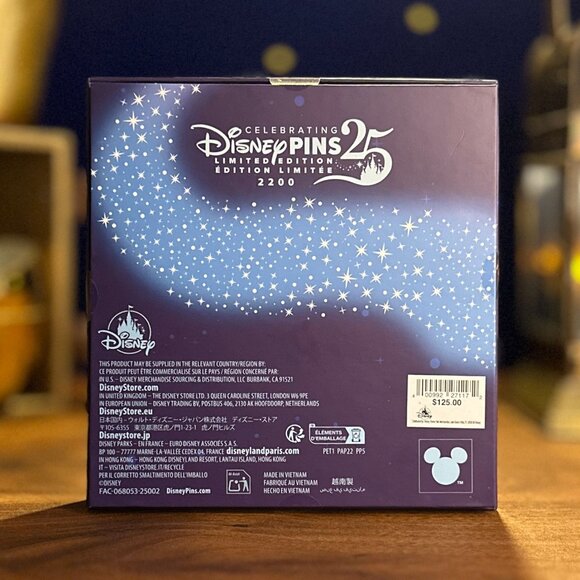 Celebrating Disney Pins 25th Anniversary Sorcerer Mickey Jumbo Pin - Picture 3 of 4